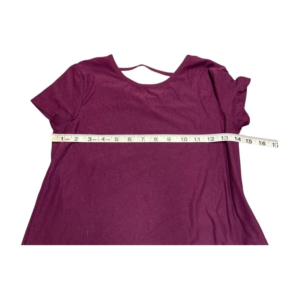 Wonder Nation T-Shirt Kids Girls M (7-8) Pink Round Neck Short Sleeve Pullover - Picture 4 of 6